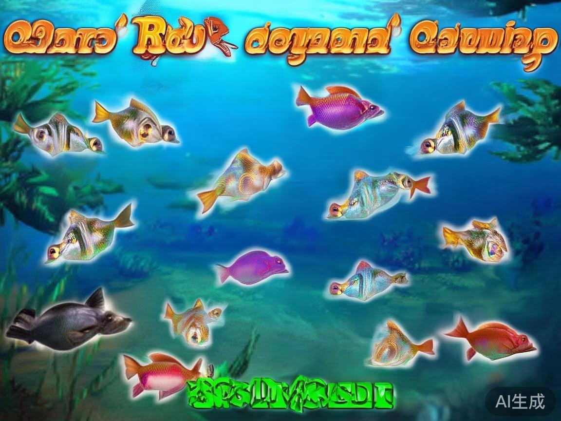 不同鱼类表现各异：普通鱼生命较少，适合用低火力快速